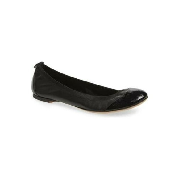 AGL Elasticized Topline Captoe Ballet Flat - Picture 1 of 9